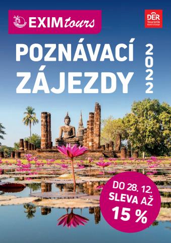 Exim Tours katalog v Plzeň | Exim Tours Poznávací zájezdy 2022 | 29. 8. 2022 - 28. 12. 2022