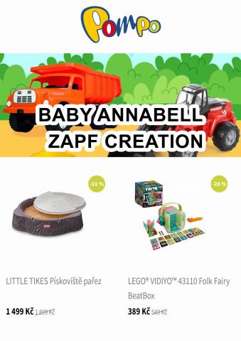 Hobby nabídky v Kravaře | Pompo Baby Annabell - Zapf Creation v Pompo | 12. 5. 2022 - 26. 5. 2022