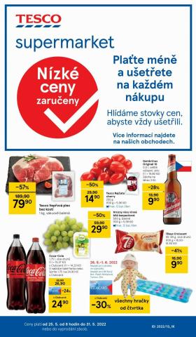 Hyper-Supermarkety Nabídky | Tesco leták v Tesco | 25. 5. 2022 - 31. 5. 2022