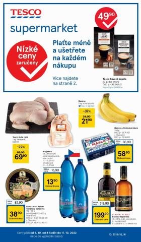 Hyper-Supermarkety Nabídky | Tesco leták v Tesco | 5. 10. 2022 - 11. 10. 2022