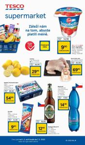 Hyper-Supermarkety nabídky v Olomouc | Tesco leták v Tesco | 1. 2. 2023 - 7. 2. 2023