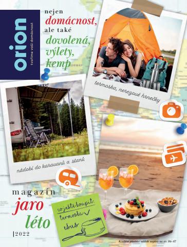 Orion katalog v Brno | magazín léto dovolená jaro 2022  | 15. 3. 2022 - 19. 6. 2022