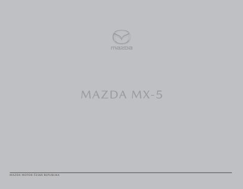 Mazda katalog v Praha | Mazda MX5 | 3. 1. 2022 - 31. 12. 2022