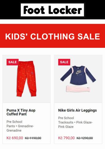 Sport nabídky v Černošice | Foot Locker Kids' clothing sale v Foot Locker | 29. 7. 2022 - 11. 8. 2022