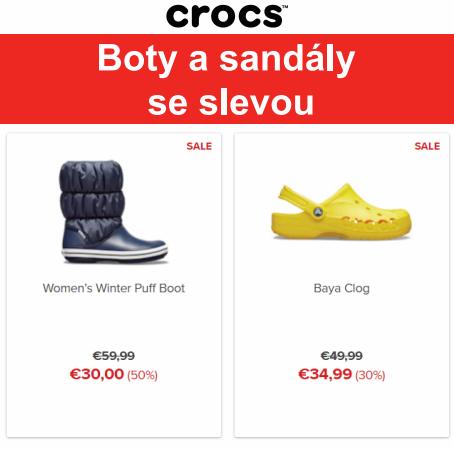 Crocs katalog v Praha | Boty a sandály se slevou | 12. 5. 2022 - 26. 5. 2022