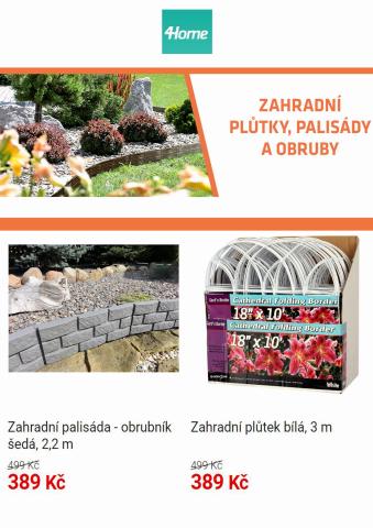4home katalog v Plzeň | 4home Zahradní plůtky, palisády a obruby | 12. 5. 2022 - 26. 5. 2022