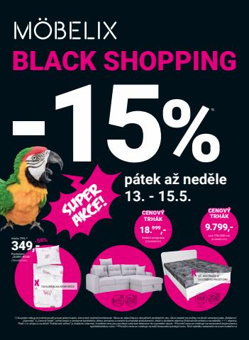 Möbelix katalog v Uničov | -15% BLACK SHOPPING | 8. 5. 2022 - 22. 5. 2022