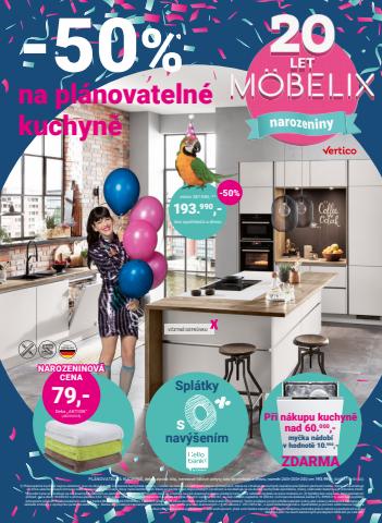 Möbelix katalog v Hustopeče | -50% na plánovatelné kuchyně | 26. 9. 2022 - 9. 10. 2022