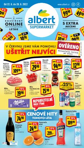 Hyper-Supermarkety nabídky v České Budějovice | katalog Albert v Albert | 22. 6. 2022 - 28. 6. 2022