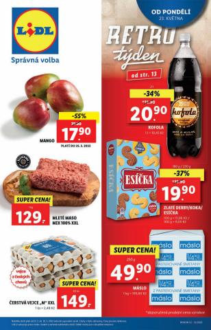 Hyper-Supermarkety nabídky v Brno | Retro týden v Lidl | 19. 5. 2022 - 29. 5. 2022