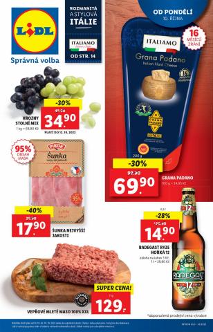 Hyper-Supermarkety nabídky v Olomouc | Rozmanitá a stylová Itállie v Lidl | 6. 10. 2022 - 16. 10. 2022