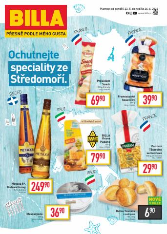 Hyper-Supermarkety nabídky v Plzeň | Katalog: Středomoří v Billa | 23. 5. 2022 - 26. 6. 2022