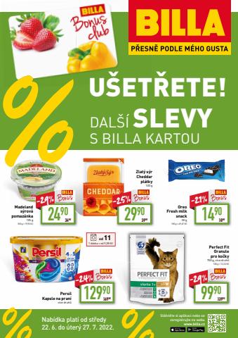 Hyper-Supermarkety nabídky v Praha | Billa leták v Billa | 22. 6. 2022 - 27. 7. 2022