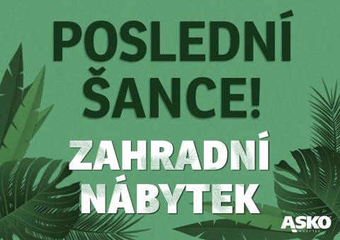 Asko katalog v Olomouc | ASKO - NÁBYTEK Zahradní nábytek 2022 | 20. 9. 2022 - 30. 9. 2022