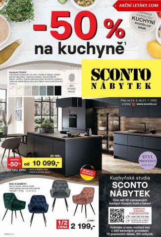 Sconto katalog v Český Krumlov |  -50% na Kuchyne | 27. 6. 2022 - 21. 7. 2022
