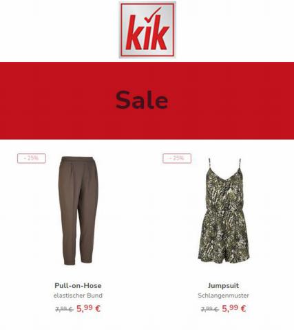 Oblečení, Obuv a Doplňky nabídky v Brno | online prodej v Kik | 9. 6. 2022 - 30. 6. 2022