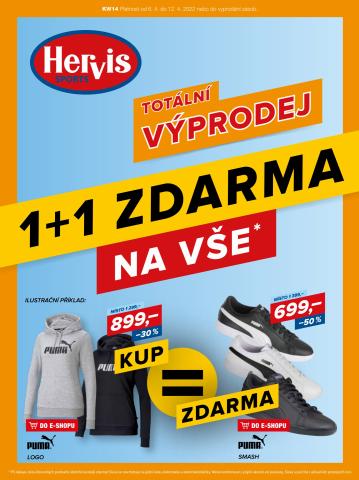 Sport nabídky v Soběslav | Hervis 1+1 ZDARMA v Hervis | 7. 4. 2022 - 22. 5. 2022