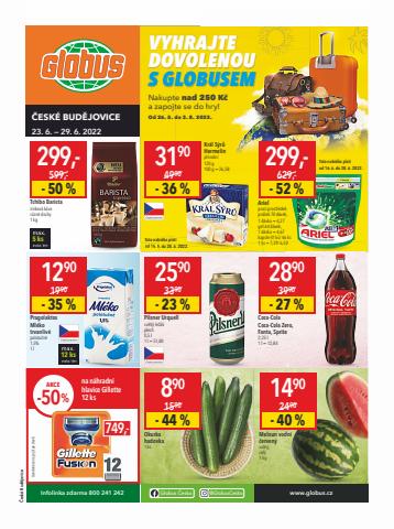 Hyper-Supermarkety nabídky v České Budějovice | katalog Globus v Globus | 23. 6. 2022 - 29. 6. 2022