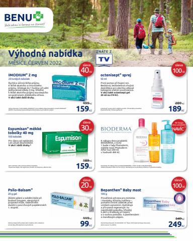 Zdraví a Kosmetika nabídky v Černošice | Výhodná nabídka MĚSÍCE ČERVEN 2022 v Benu | 1. 6. 2022 - 30. 6. 2022
