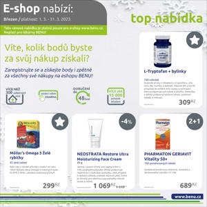Zdraví a Kosmetika nabídky v Brno | Akce pro e-shop v Benu | 21. 3. 2023 - 31. 3. 2023