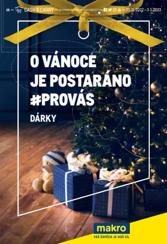 Makro katalog v Brno | O Vánoce je postaráno - Dárky | 24. 11. 2022 - 3. 1. 2023