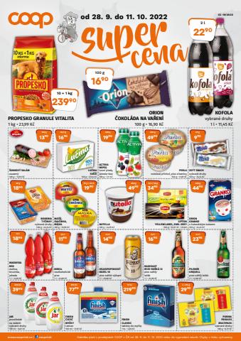 Hyper-Supermarkety Nabídky | katalog Coop v Coop | 28. 9. 2022 - 11. 10. 2022