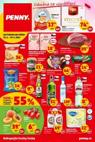Hyper-Supermarkety nabídky v České Budějovice | Penny Market leták v Penny Market | 21. 6. 2022 - 29. 6. 2022