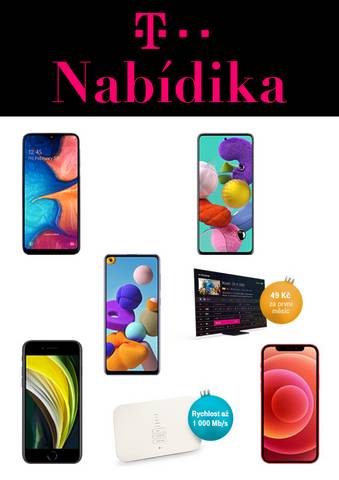 T-mobile katalog | Nabídka T-mobile | 7. 8. 2022 - 6. 9. 2022