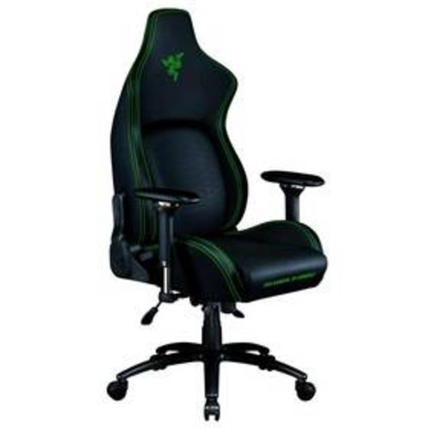 Herní židle Razer Iskur (RZ38-02770100-R3G1) černá/zelená akce v 12069Kč