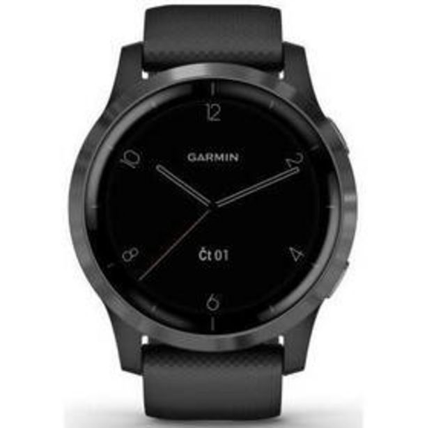 GPS hodinky Garmin vívoactive4 Gray/Black (010-02174-13) akce v 6490Kč