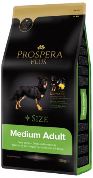 Prospera Plus Medium Adult 15kg  akce v 899Kč
