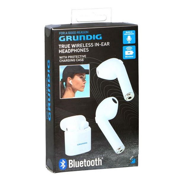 GRUNDIG True Wireless Bluetooth In Ear Headphones akce v 426Kč