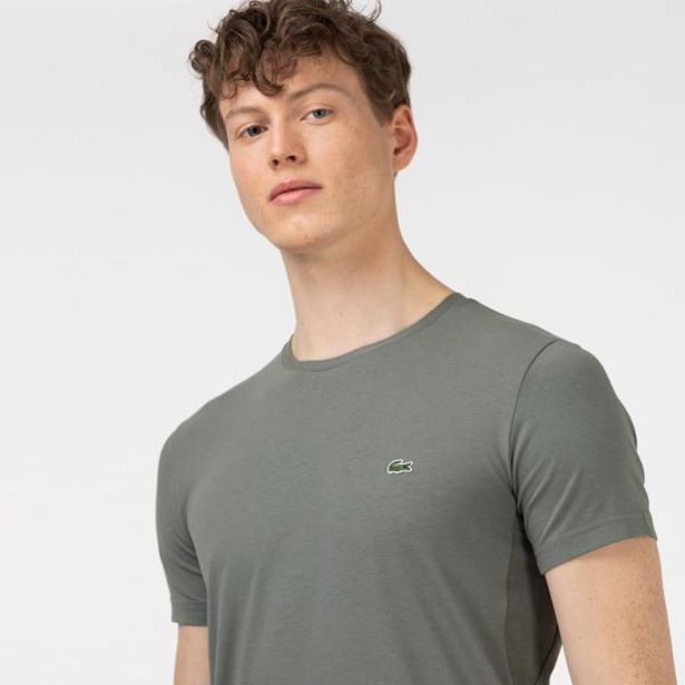 Lacoste mužský tričko we wzory s kulatým výstřihem akce v 1049Kč v Lacoste