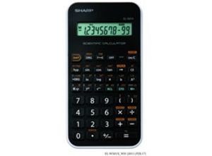 Základní vědecká kalkulačka SHARP EL-501XWH, černo-bílá akce v 177Kč v Expert