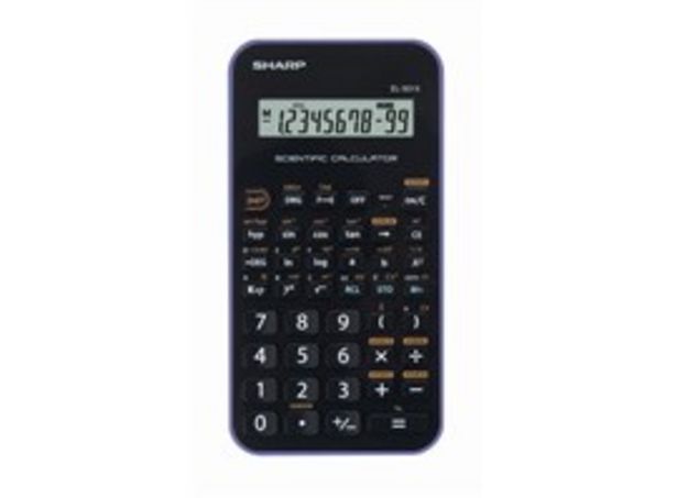 Vědecká kalkulačka SHARP EL-501XVL, černo-fialová akce v 177Kč v Expert