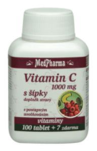 MedPharma Vitamín C 1000mg s šípky tbl.107 akce v 209Kč v Benu