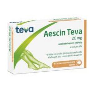 AESCIN TEVA 20MG enterosolventní tableta 90 akce v 199Kč v Benu