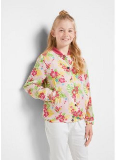 Dívčí bluzón s květinovým potiskem akce v 229Kč v Bonprix