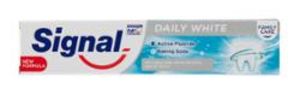 Zubní pasta Signal Family Care Daily white akce v 19,9Kč v Rossmann