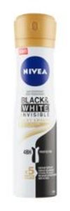 Sprej antiperspirant Black & White Invisible Silky Smooth akce v 58,9Kč v Rossmann