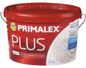 Barva na zeď Primalex Plus bílá 7,5 kg akce v 435Kč v Hornbach