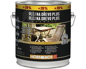 Olej na dřevo Hornbach Plus Bangkirai 2,5 l + 20 % zdarma akce v 985Kč v Hornbach