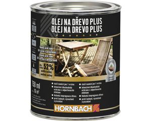 Olej na dřevo Hornbach Plus Modřín 0,75 l akce v 309Kč v Hornbach