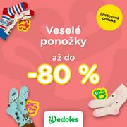 Visit the sale of cheerful socks with discounts up to 80% off. akce v 